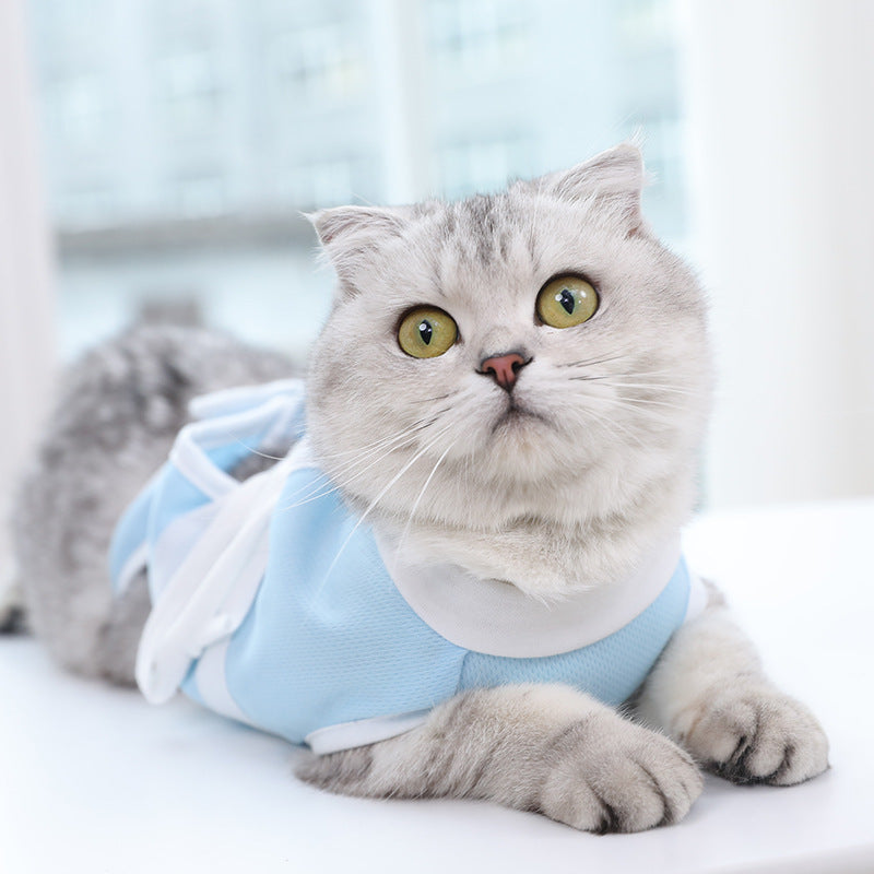Cat Clothes Summer Clothes Thin Pet Care Suit Cj dropshipping