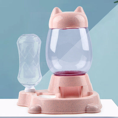 Pet Automatic Feeder Cat Feeding And Drinking Water Cj dropshipping